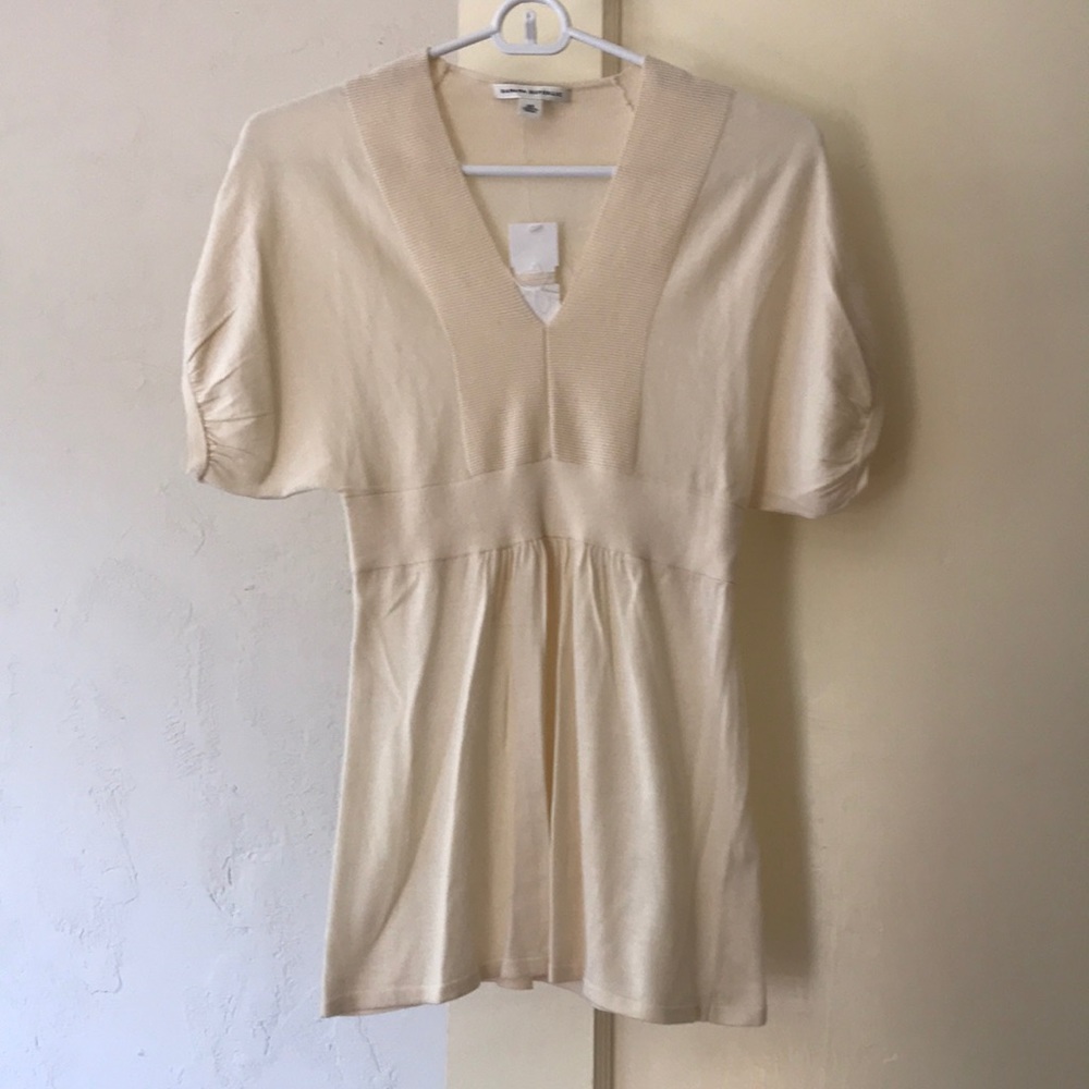 NWT BR Silk blend knit top